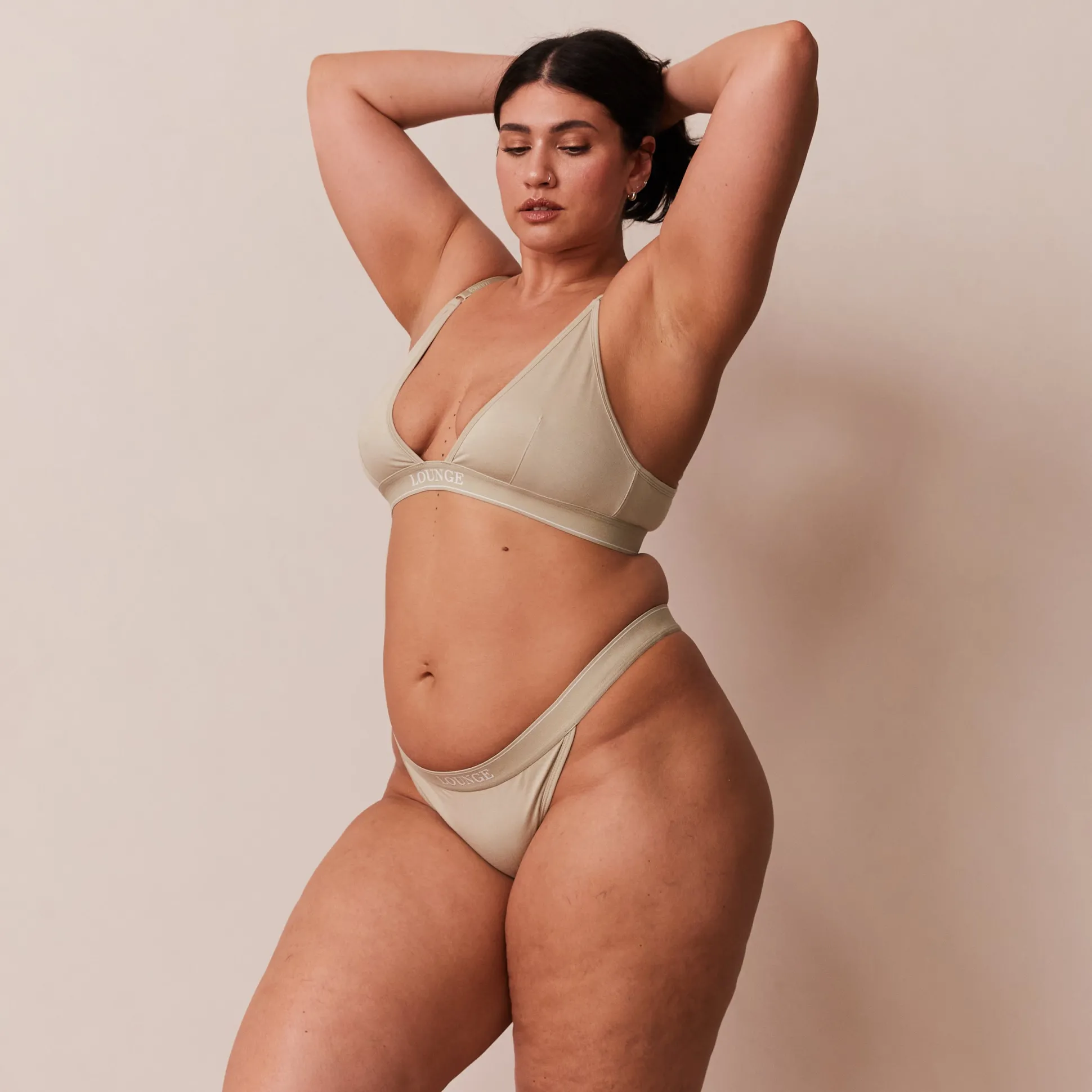 Bamboo Minimal Triangle Bra