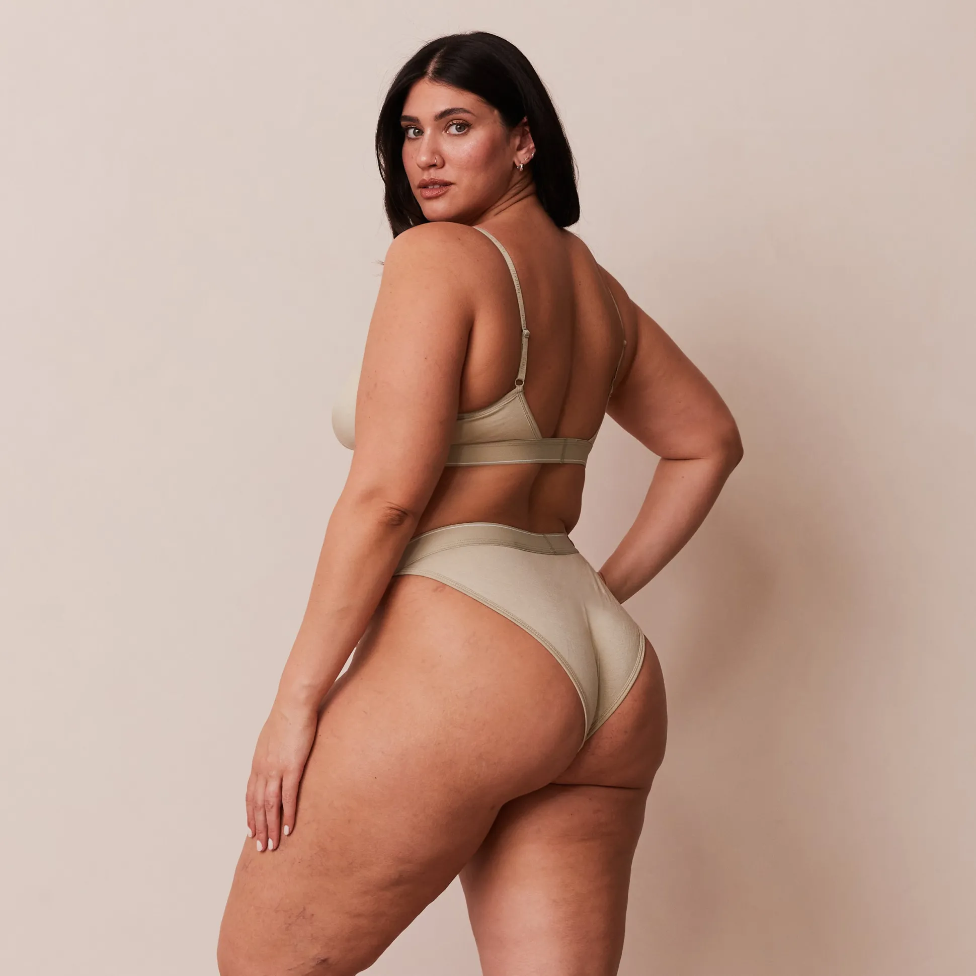 Bamboo Minimal Triangle Bra