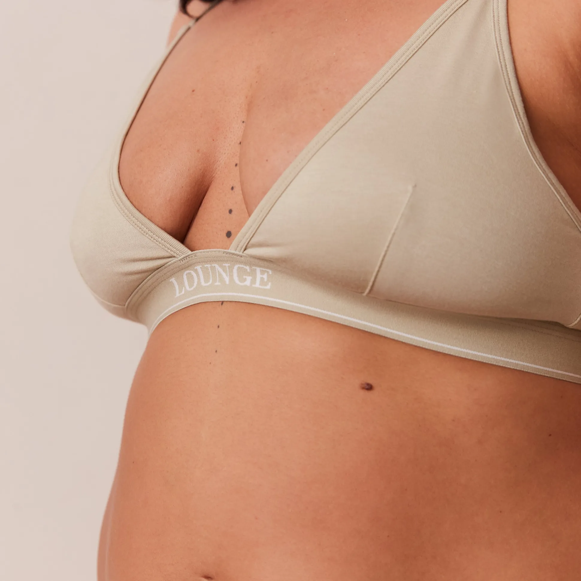 Bamboo Minimal Triangle Bra