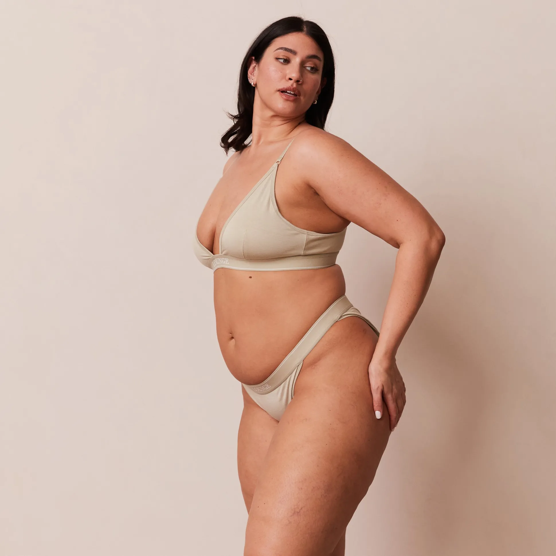 Bamboo Minimal Triangle Bra