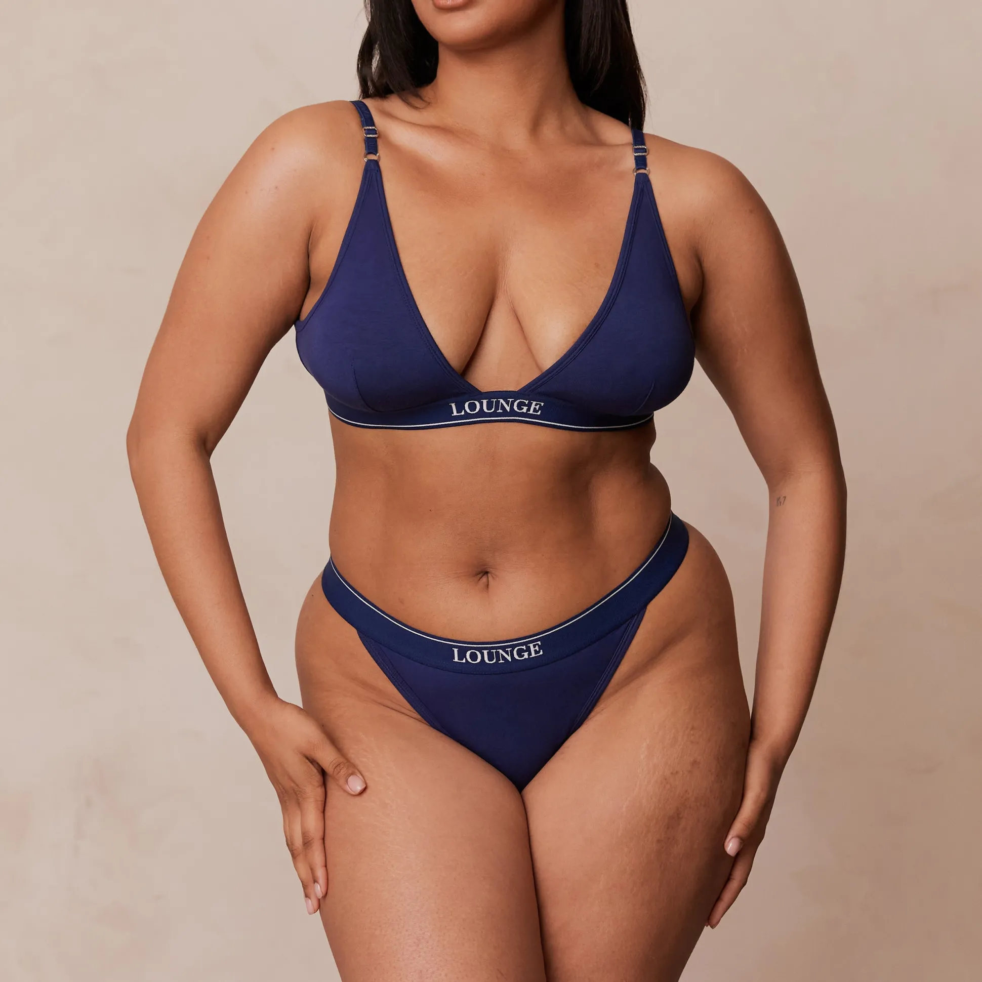 Bamboo Minimal Triangle Bra