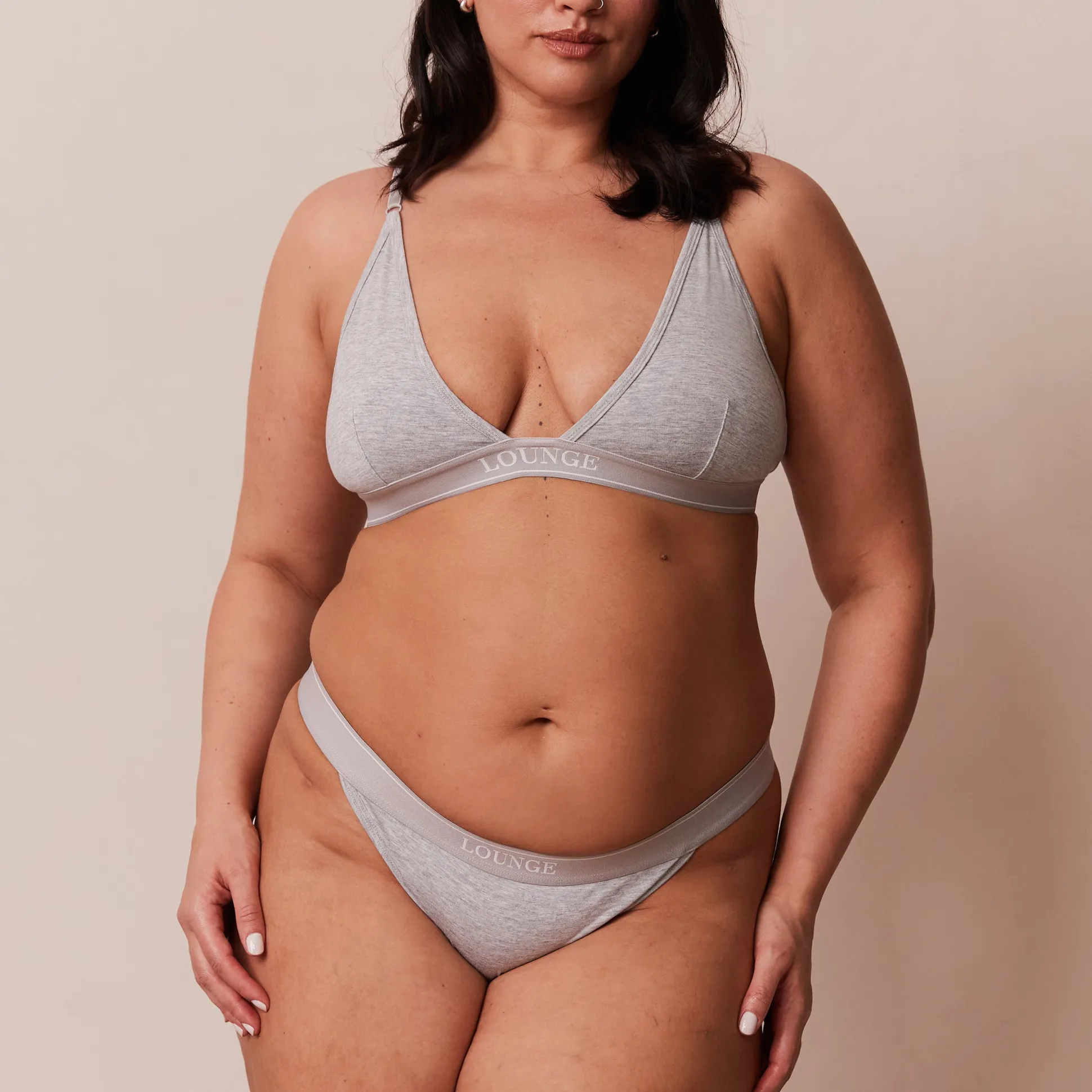 Bamboo Minimal Triangle Bra
