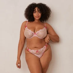 Bloom Embroidered Balcony Bra