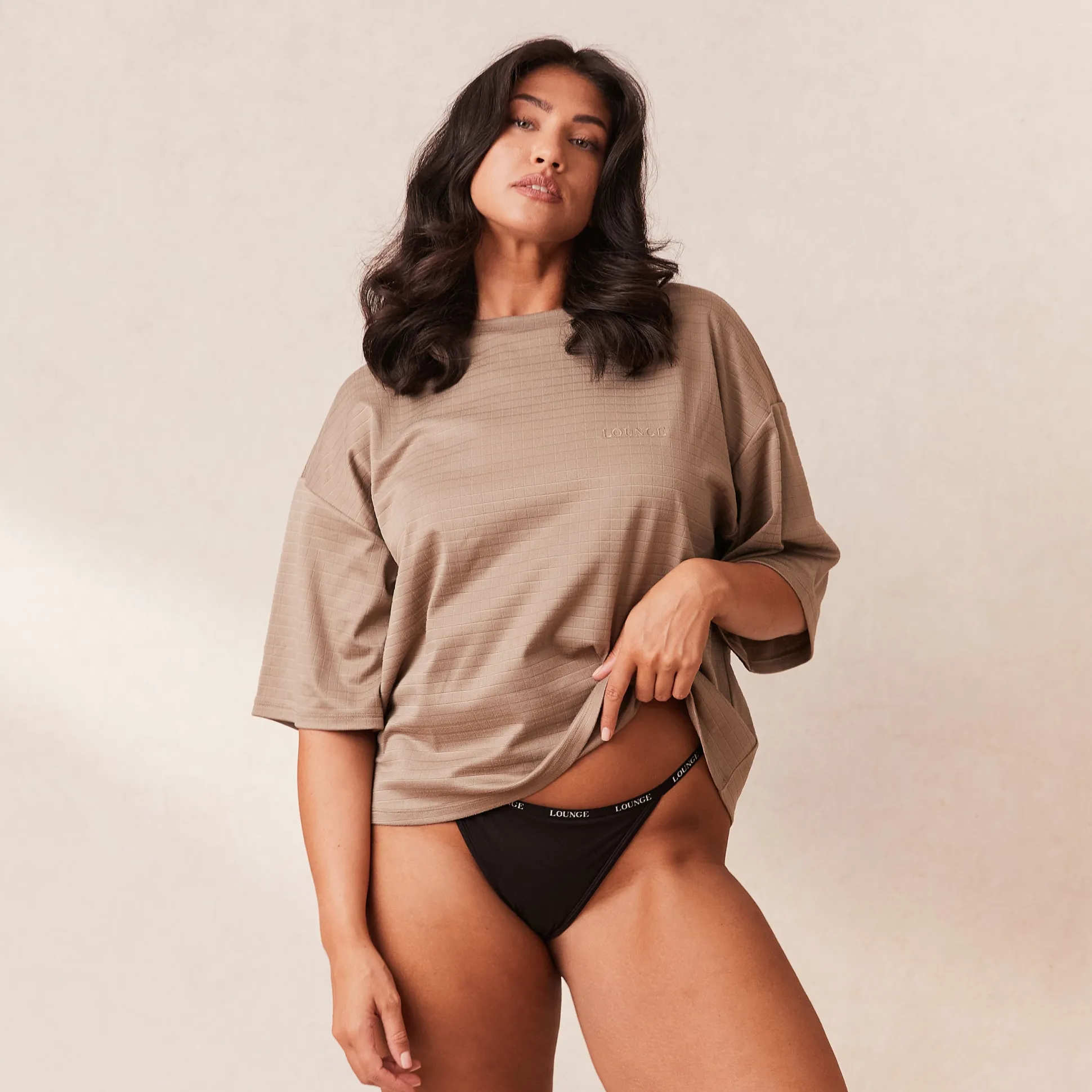 Classic Fleece Oversized Pyjama Tee