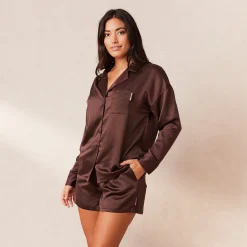 Classic Satin Pyjama Shirt