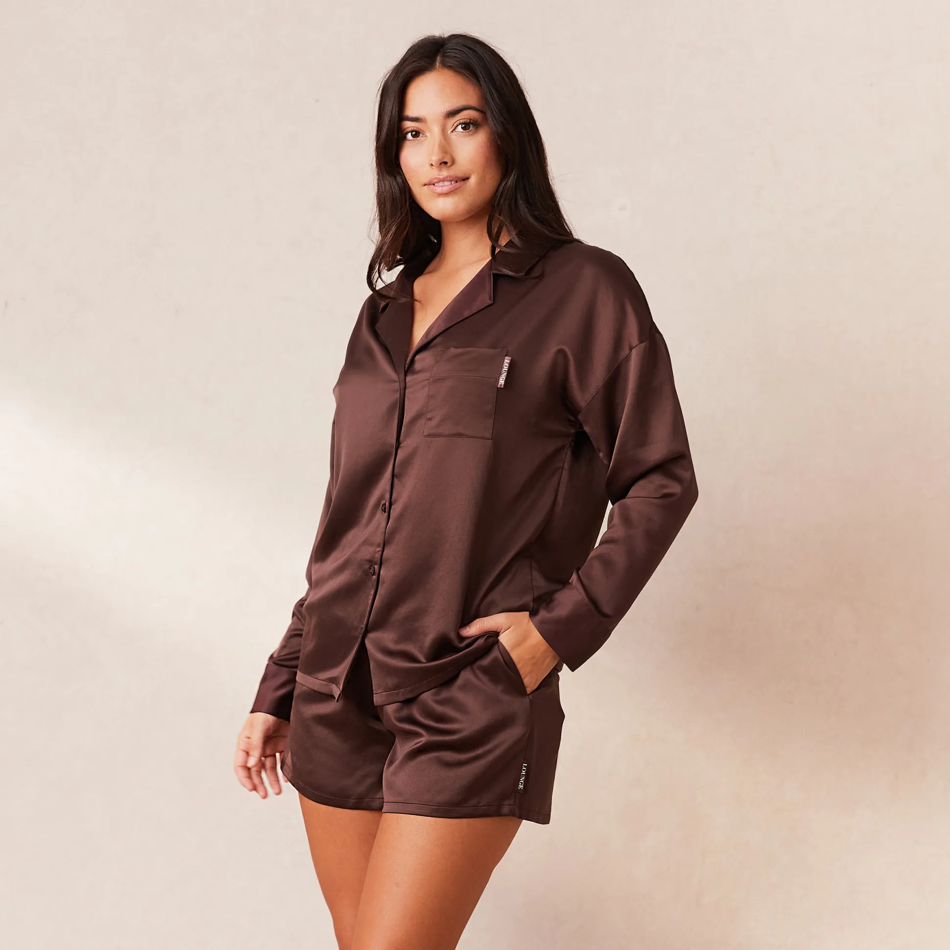 Classic Satin Pyjama Shirt