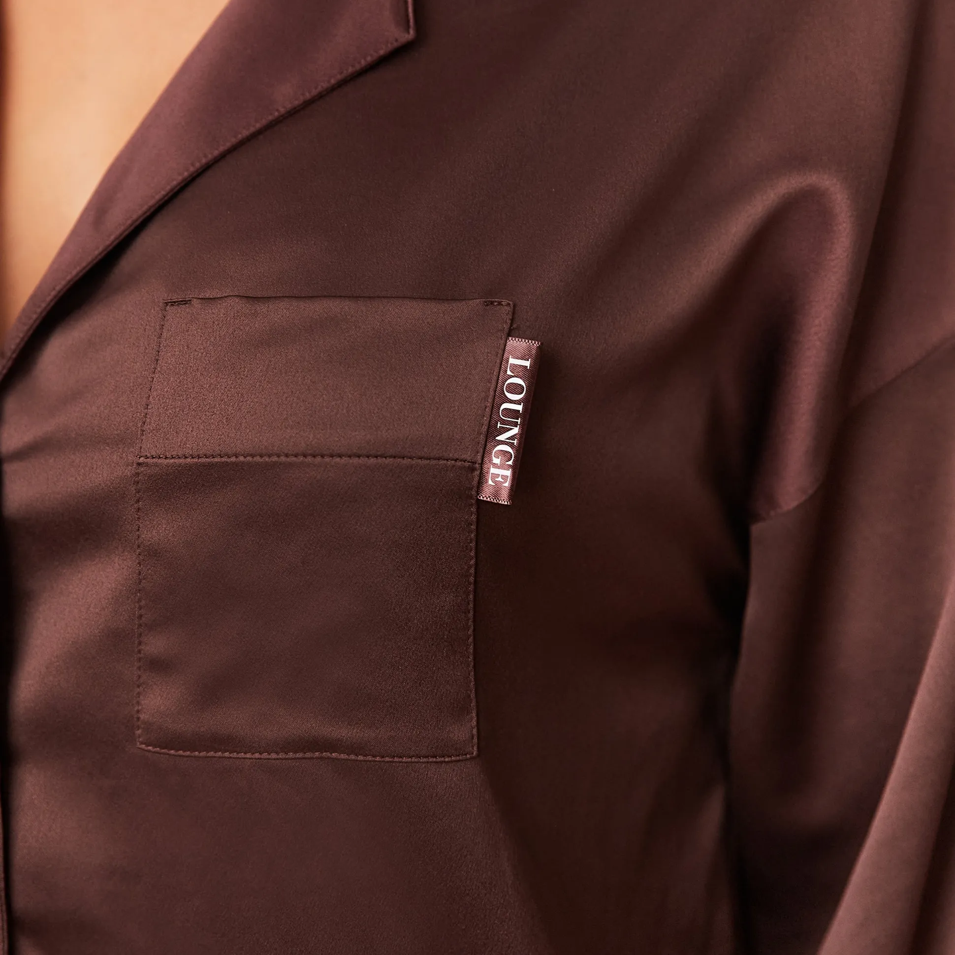 Classic Satin Pyjama Shirt