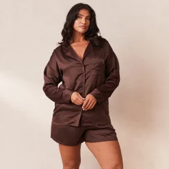 Classic Satin Pyjama Shirt