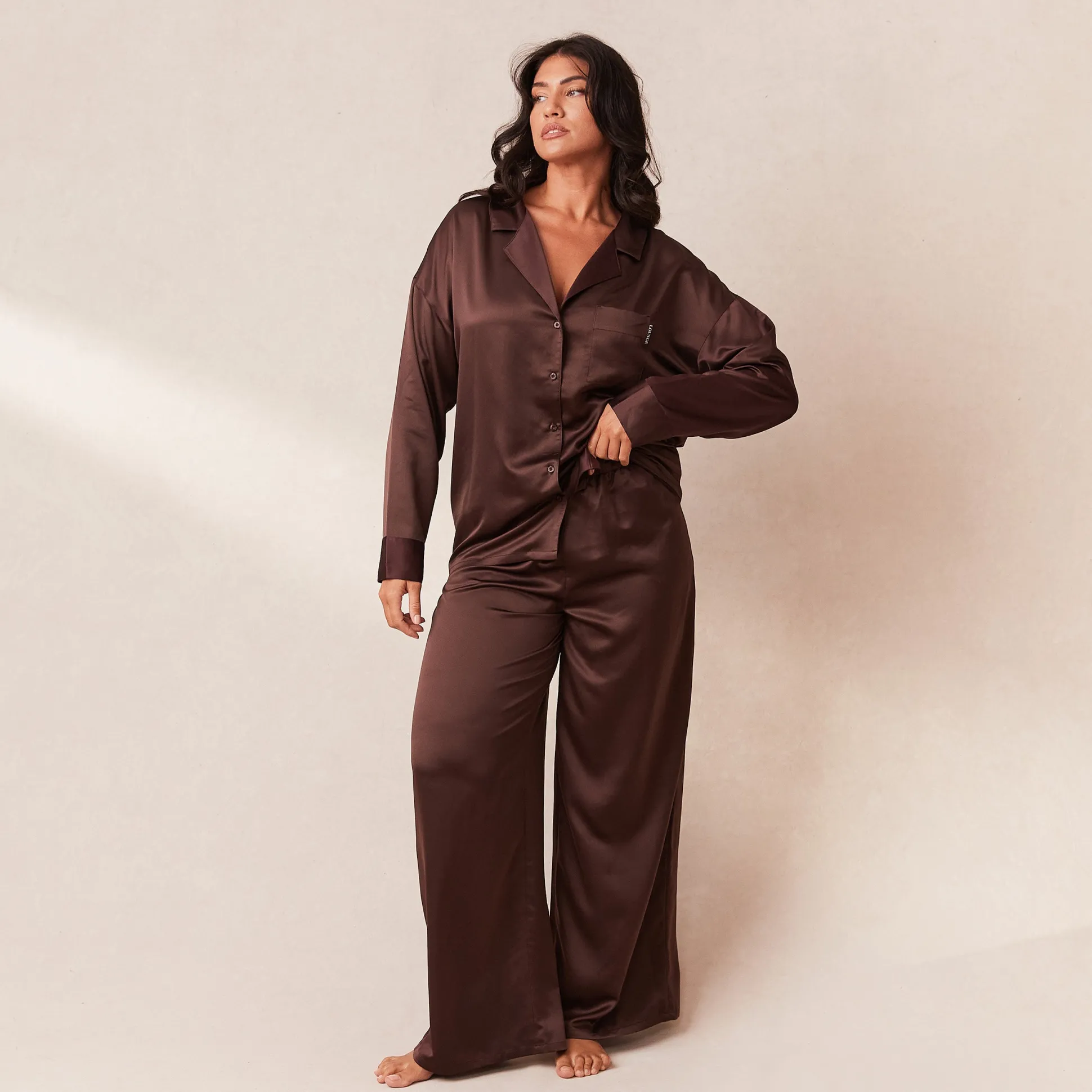 Classic Satin Pyjama Trousers