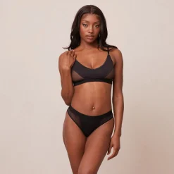 Contour Mesh Bra