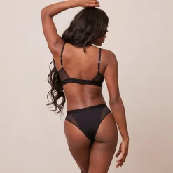 Contour Mesh Bra