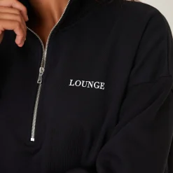 Essential Oversized Quarter Zip Jumper
