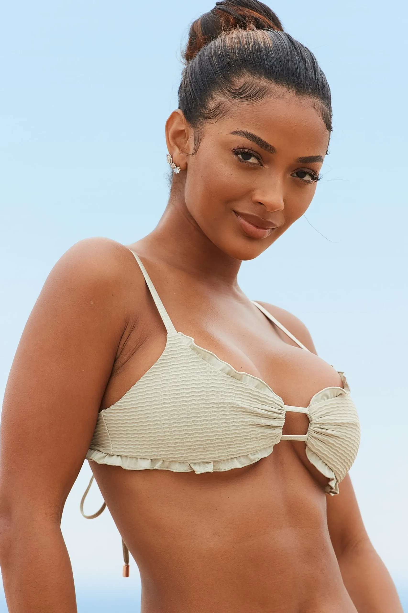 Hawaii Textured Bikini Top
