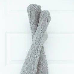 Knee-High Cosy Knitted Socks