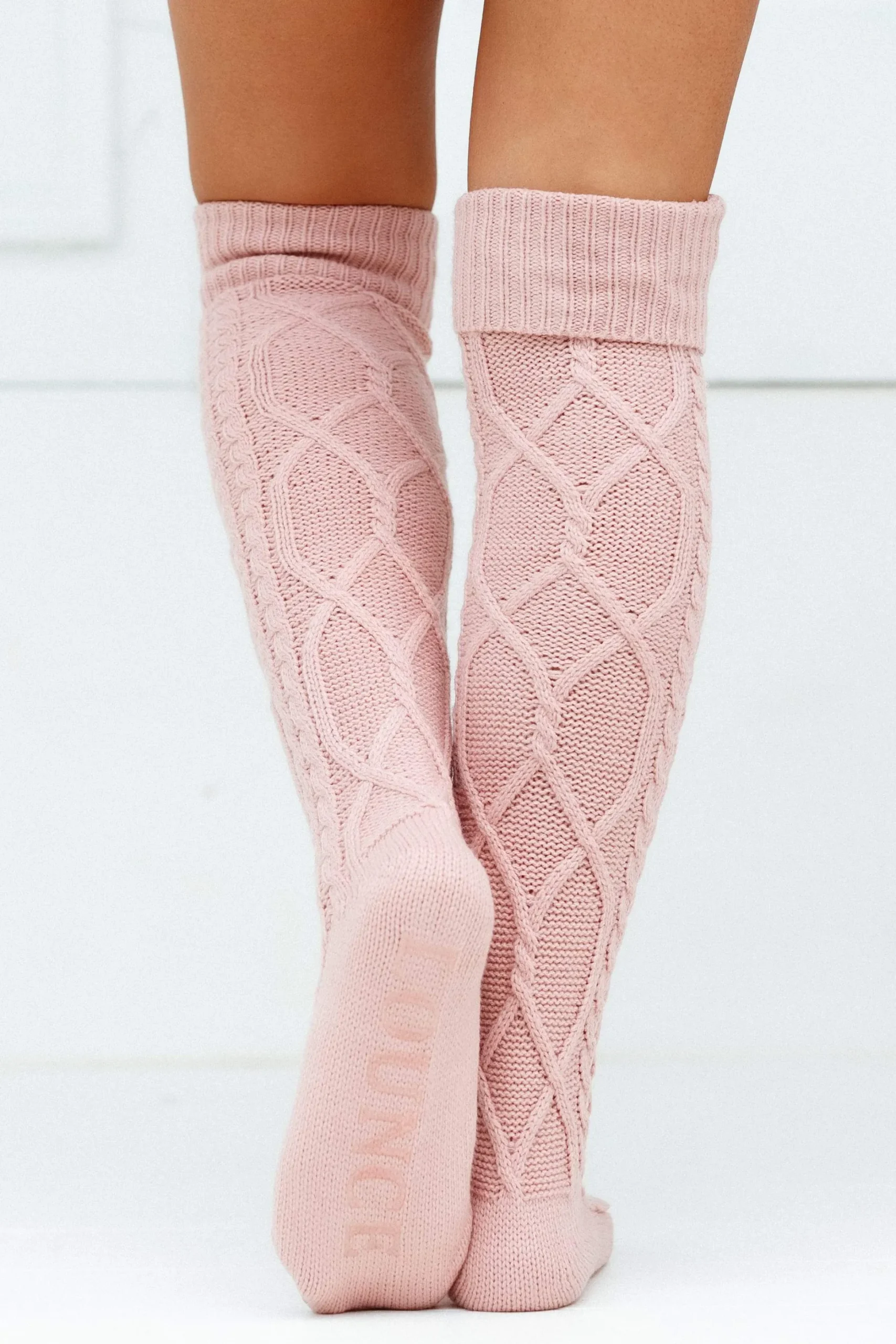Knee-High Cosy Knitted Socks