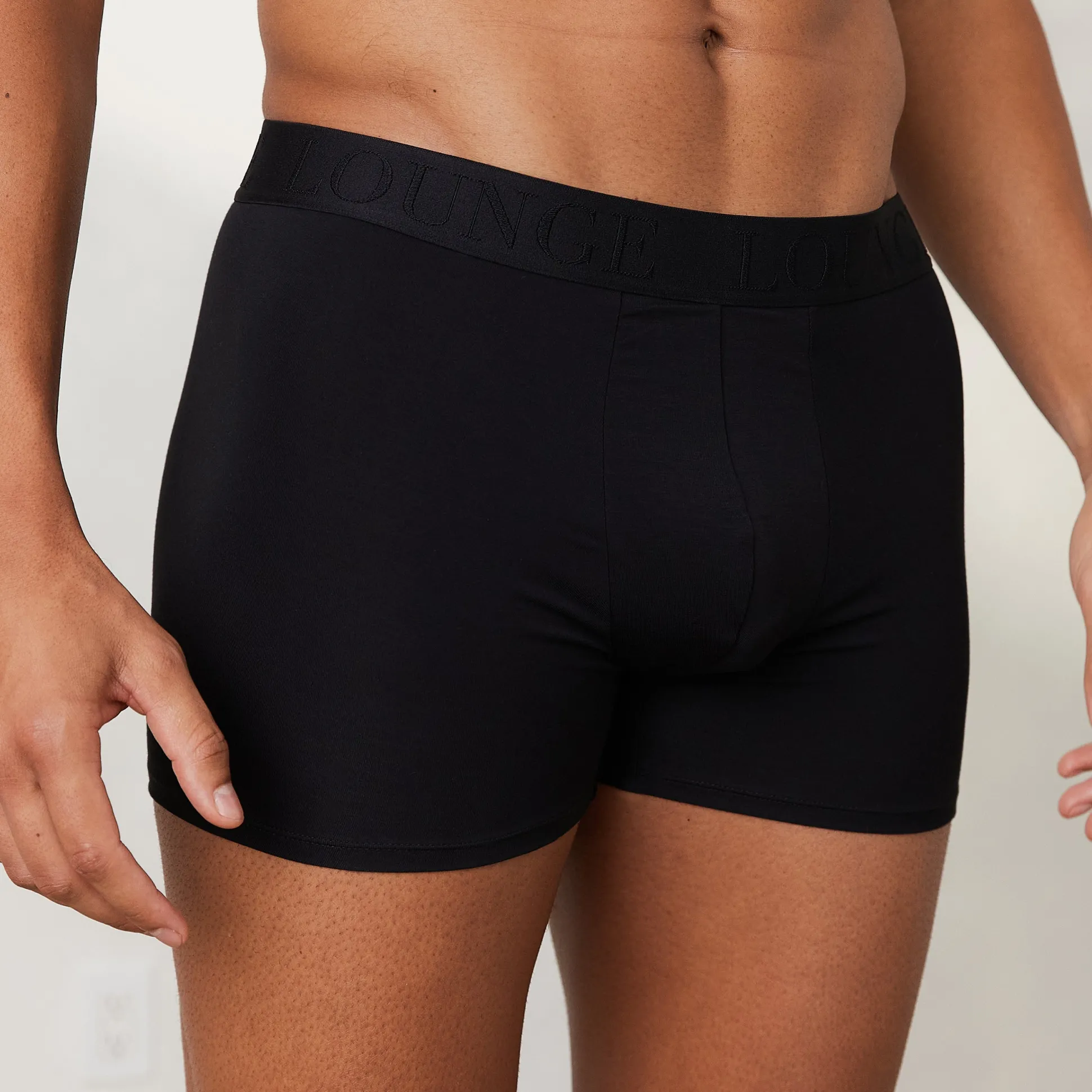 Men'S Luxe Boxers (3 Pack)