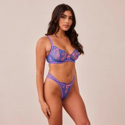Neon Balcony Bra