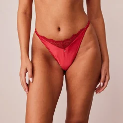 Quilted Lace G-String