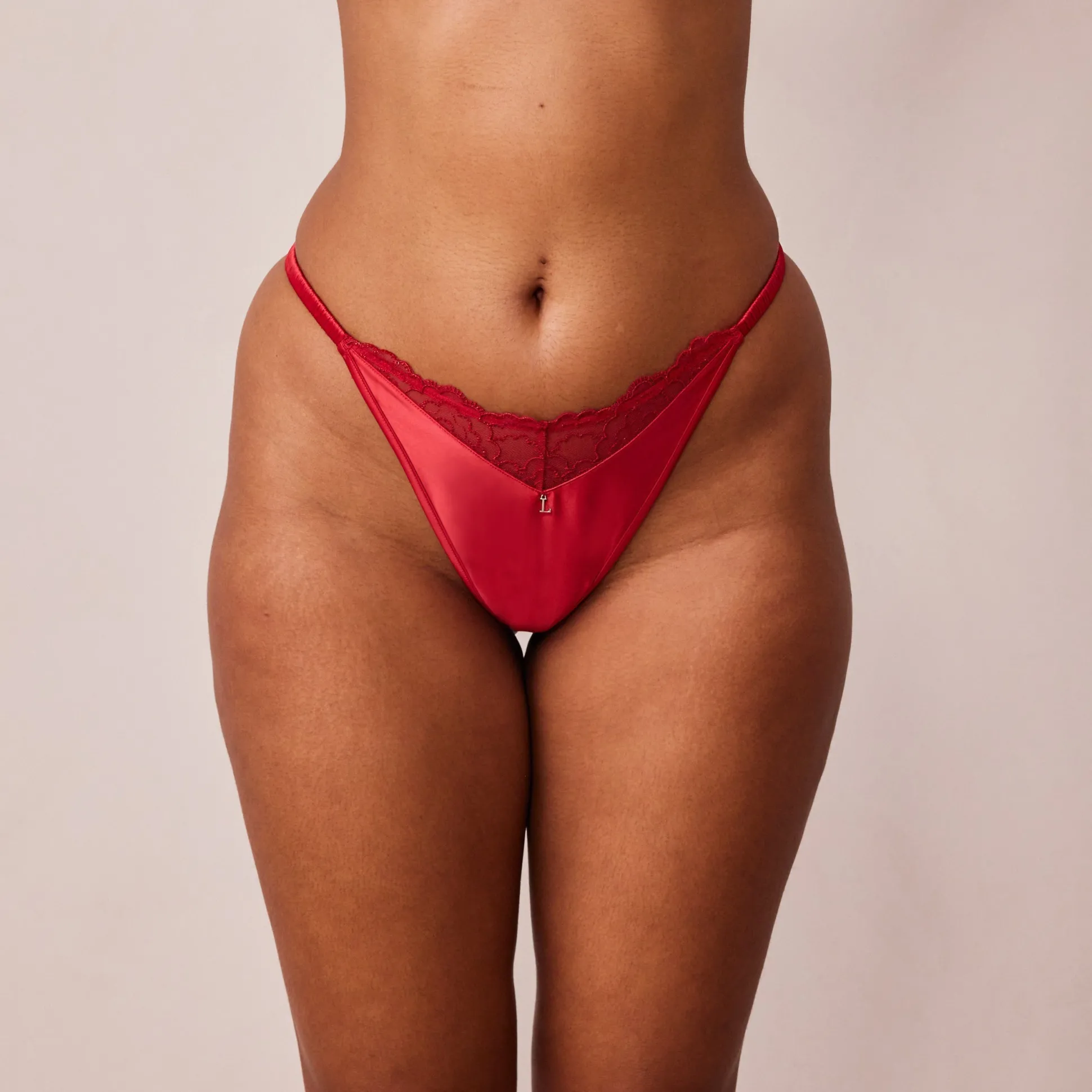 Quilted Lace G-String