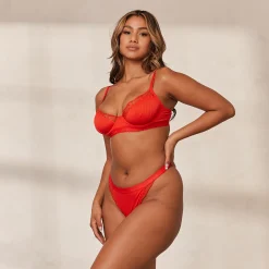 Ribbed Balcony Bra