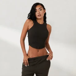 Ribbed Racerback Top X Jess Hunt