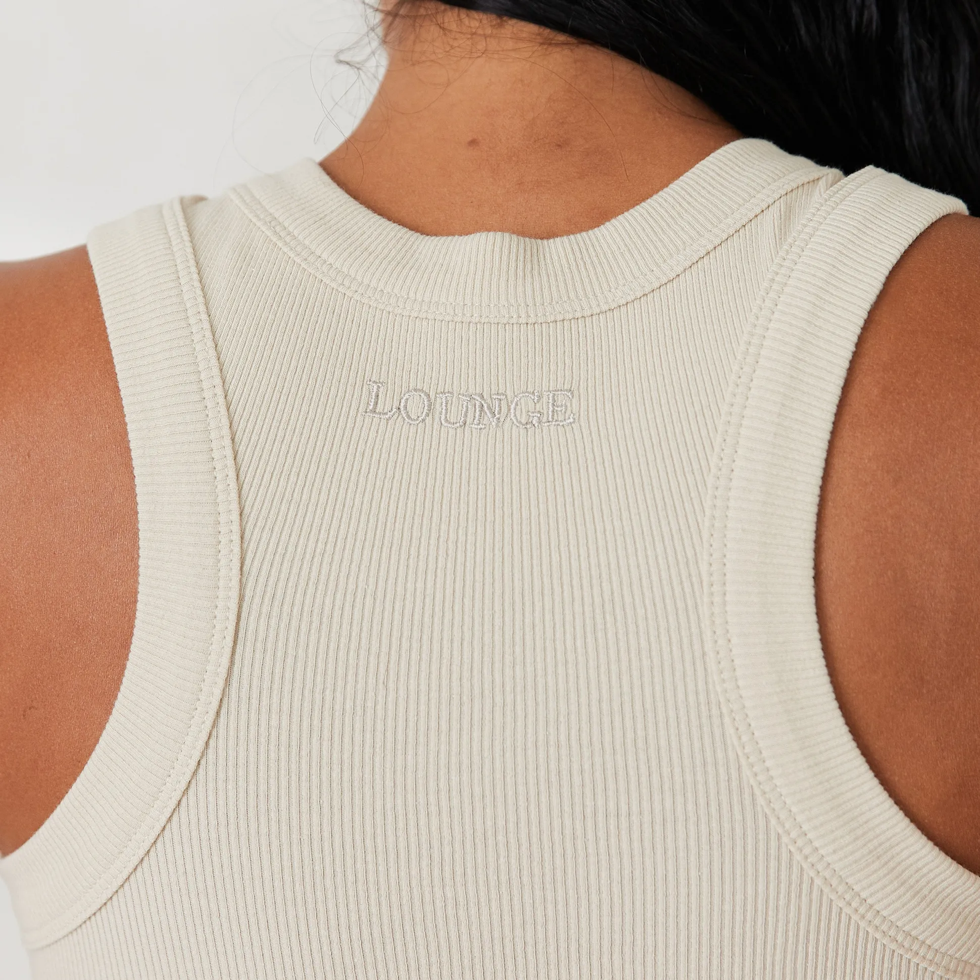 Ribbed Racerback Top X Jess Hunt