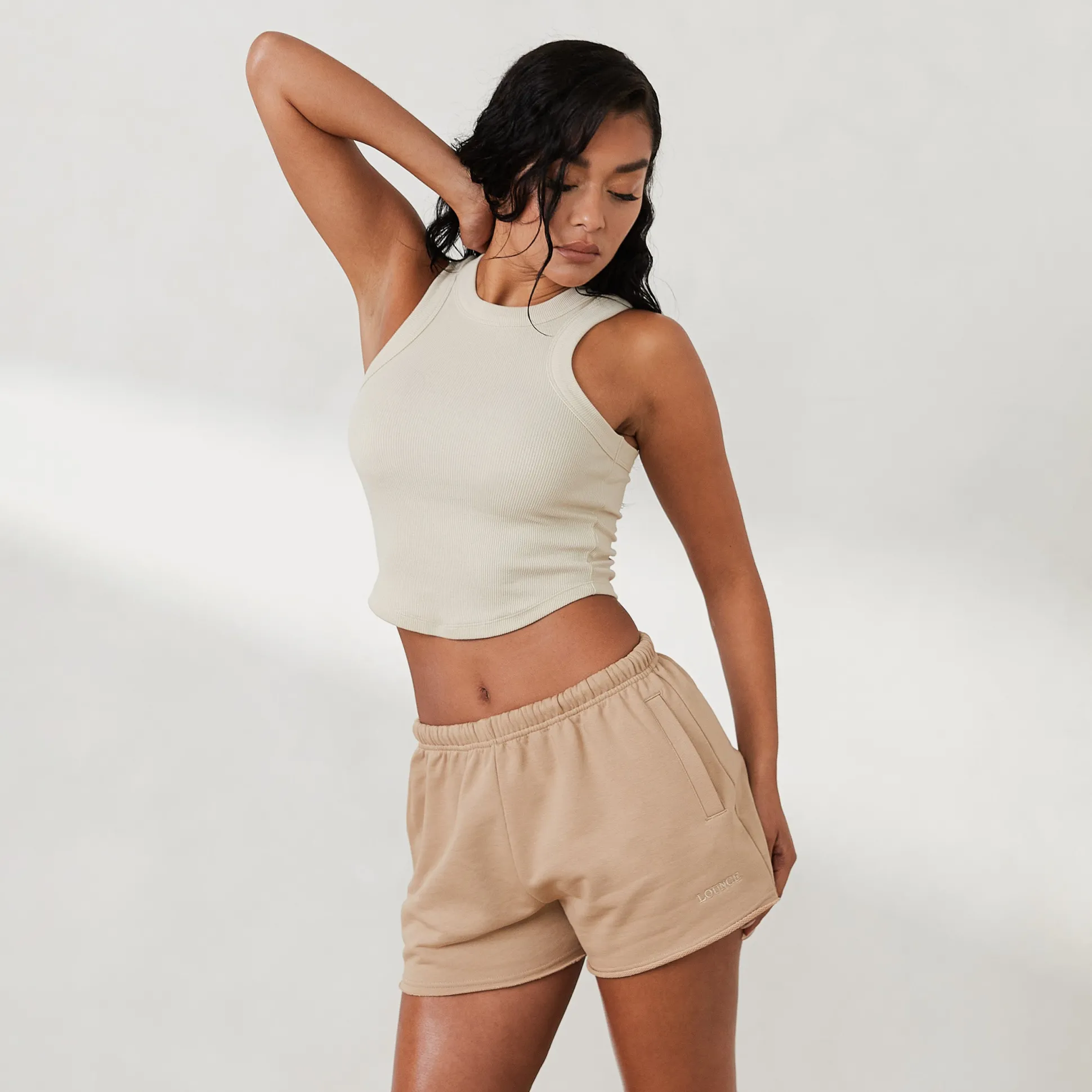 Ribbed Racerback Top X Jess Hunt