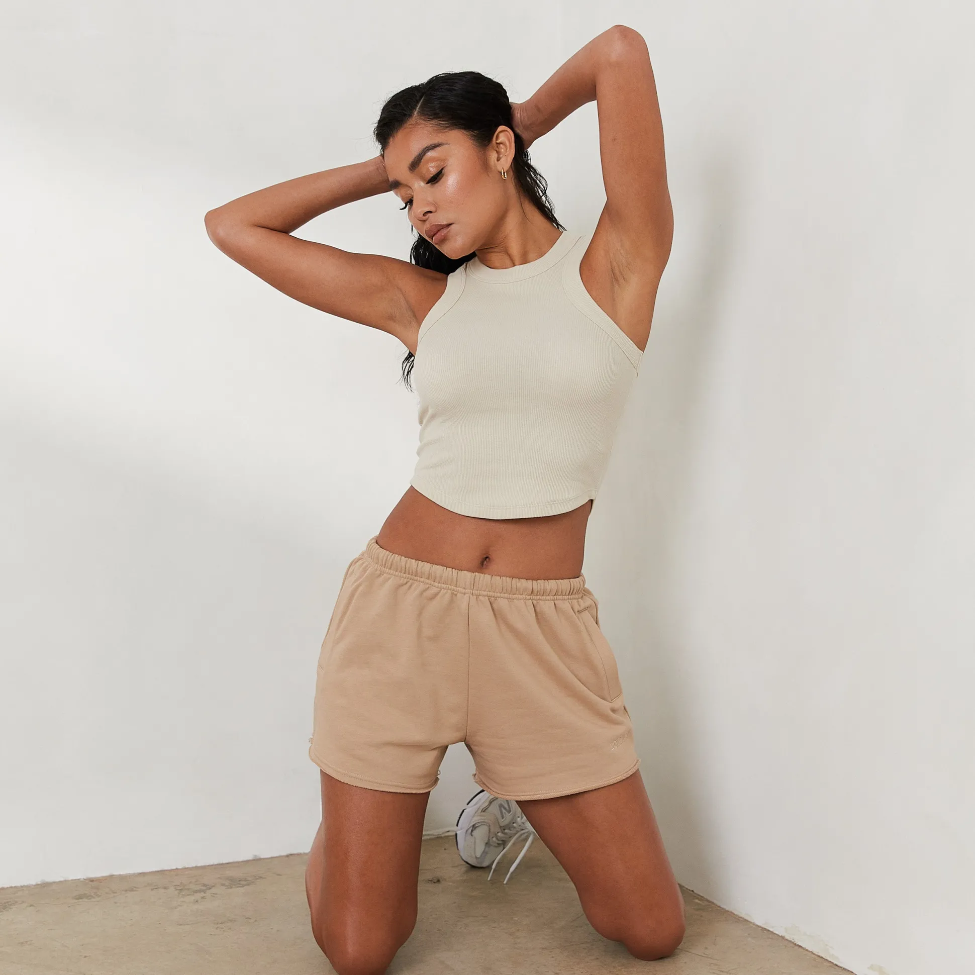 Ribbed Racerback Top X Jess Hunt