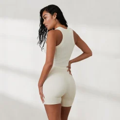 Ribbed Racerback Top X Jess Hunt