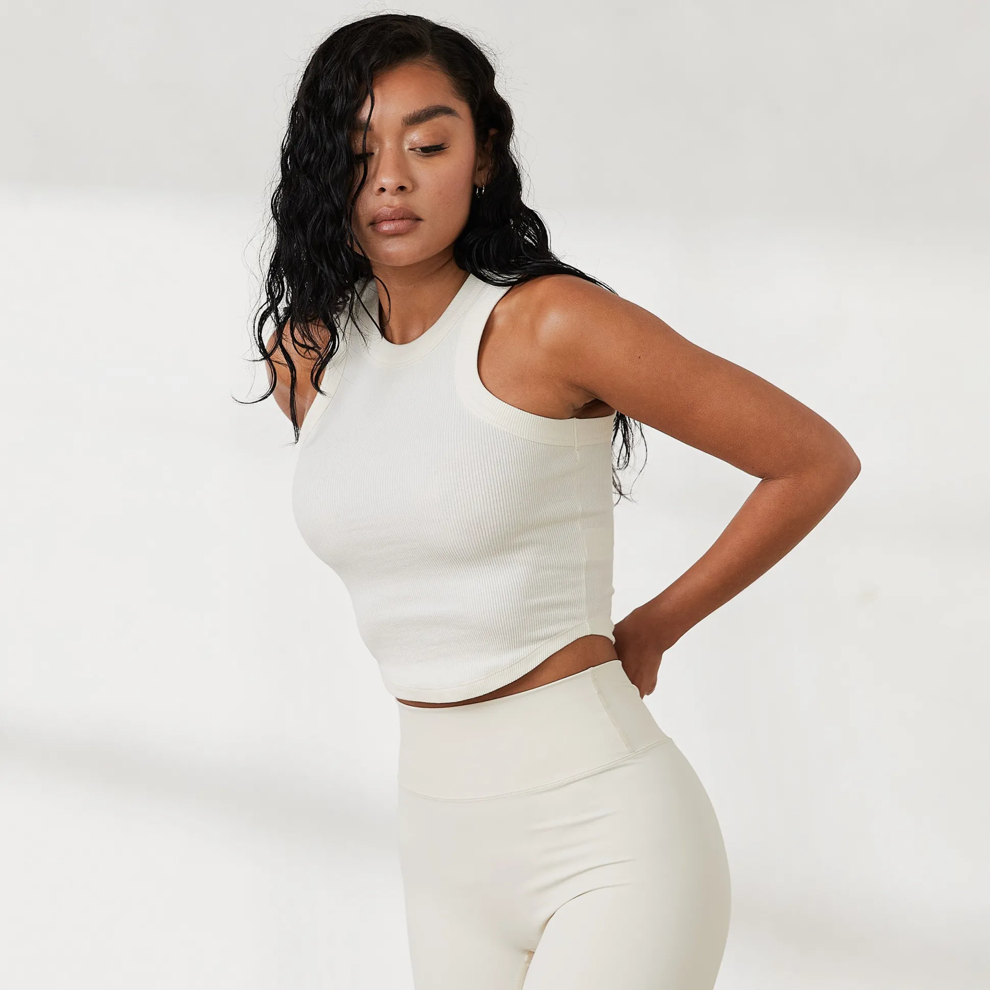 Ribbed Racerback Top X Jess Hunt