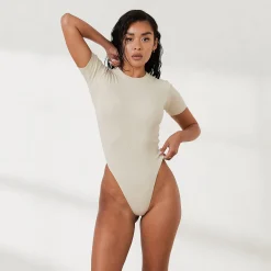 Ribbed T-Shirt Bodysuit X Jess Hunt