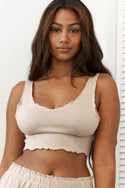 Ruffle Pyjama Cami Top