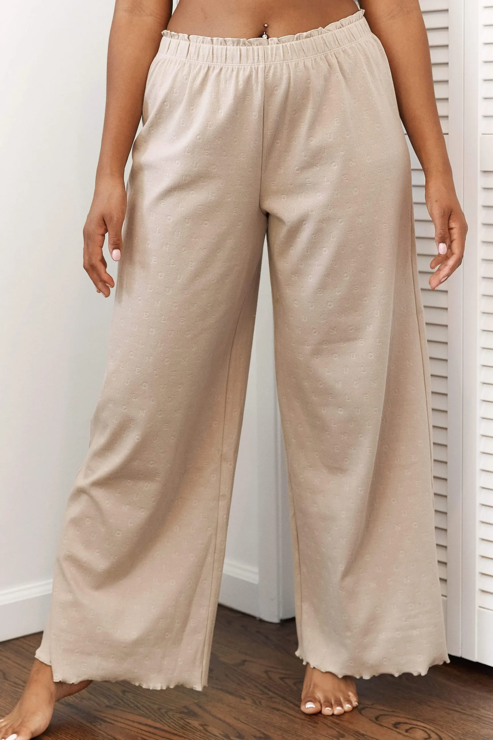 Ruffle Pyjama Trousers