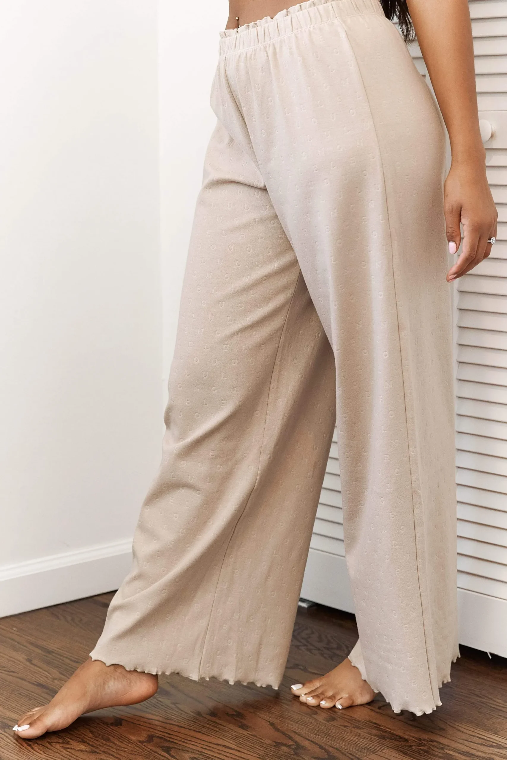 Ruffle Pyjama Trousers