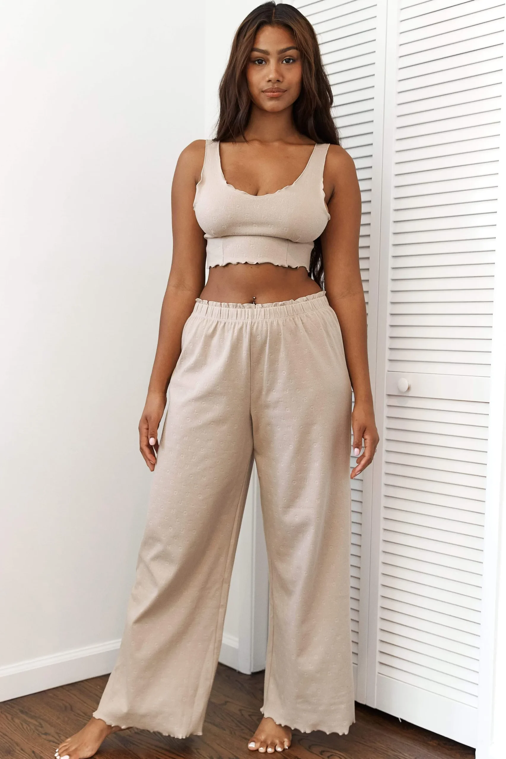 Ruffle Pyjama Trousers