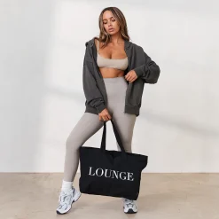 Signature Oversized Zip Up Hoodie