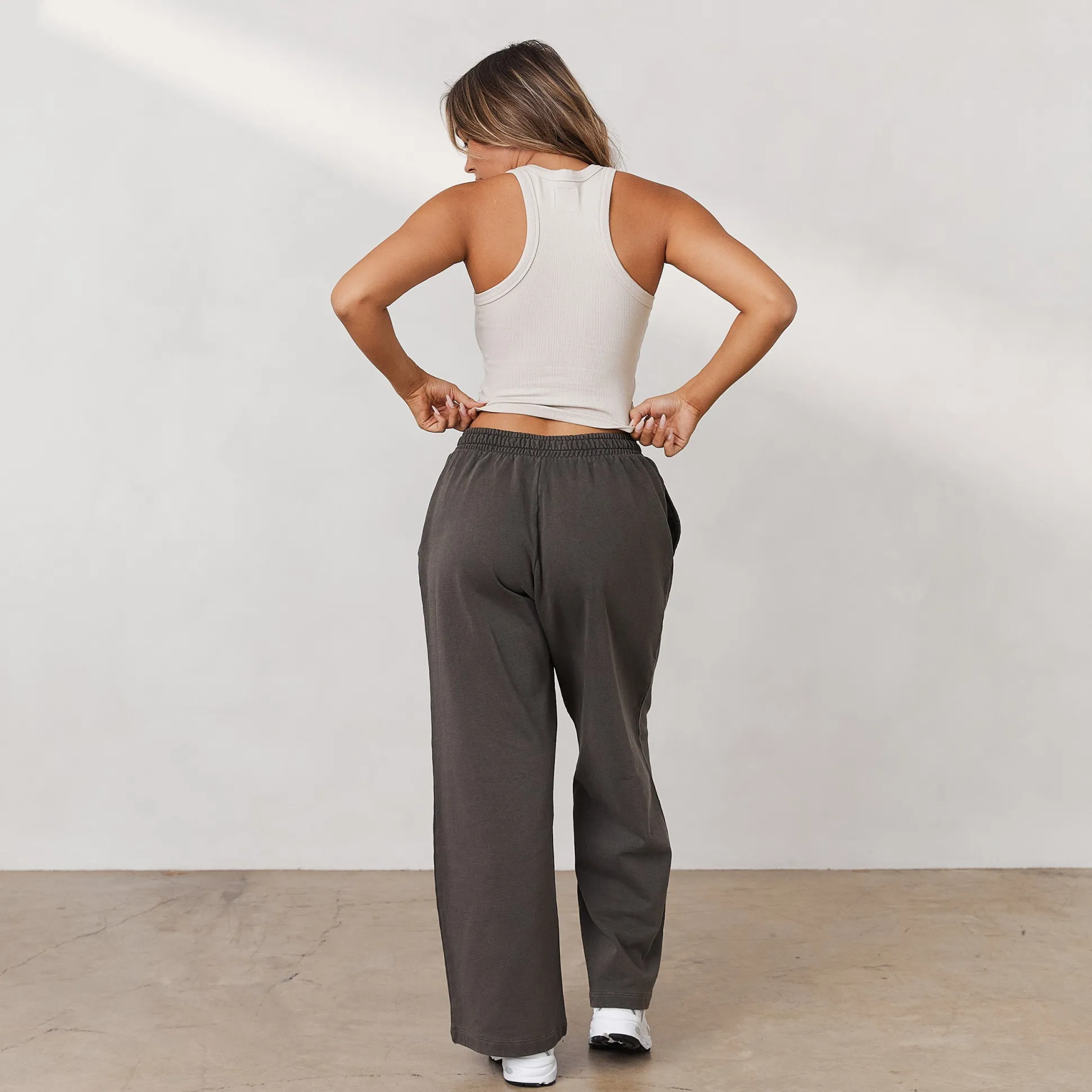 Signature Wide Leg Joggers