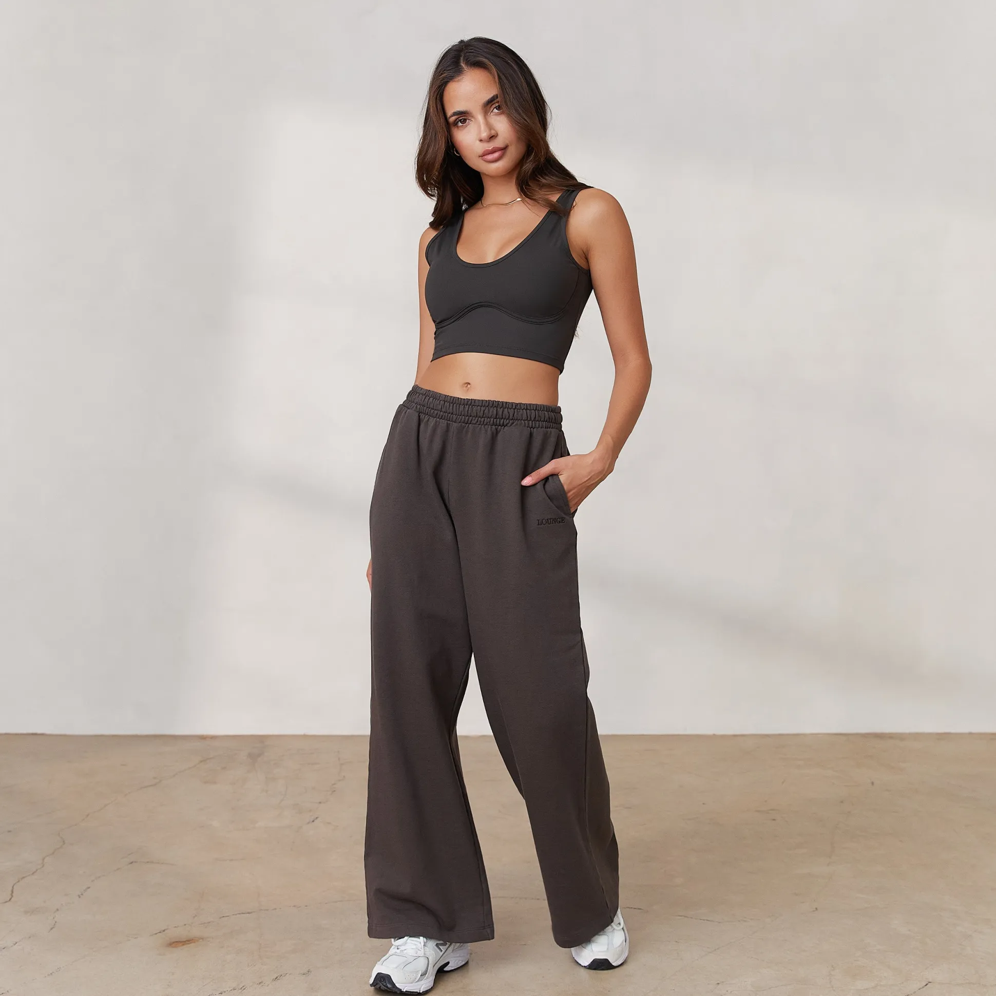 Signature Wide Leg Joggers