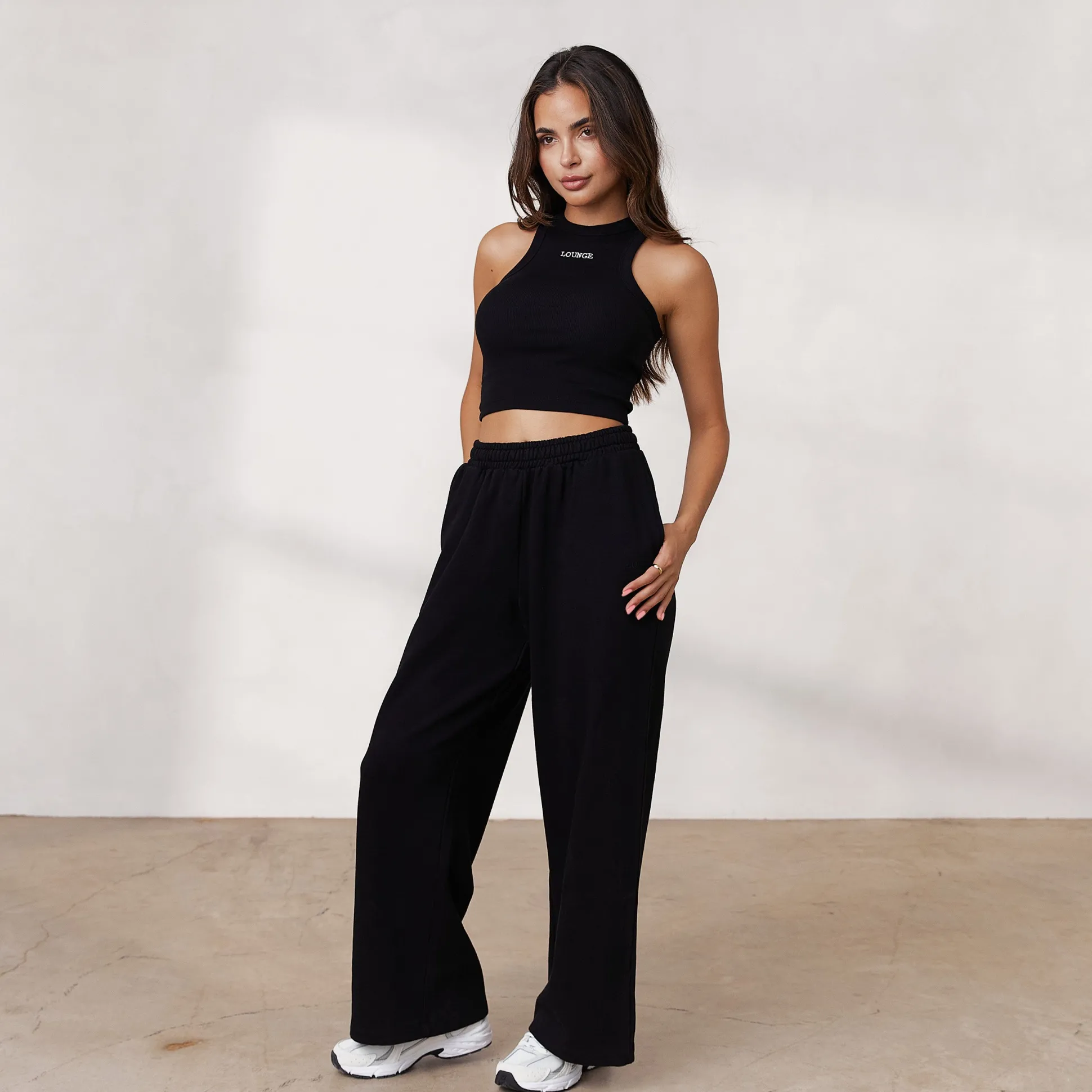 Signature Wide Leg Joggers