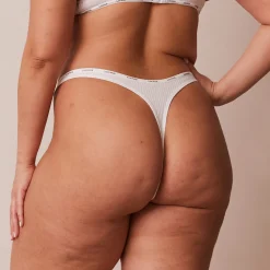 So Soft Ribbed Thong