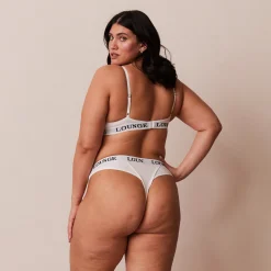 So Soft Ribbed Thong