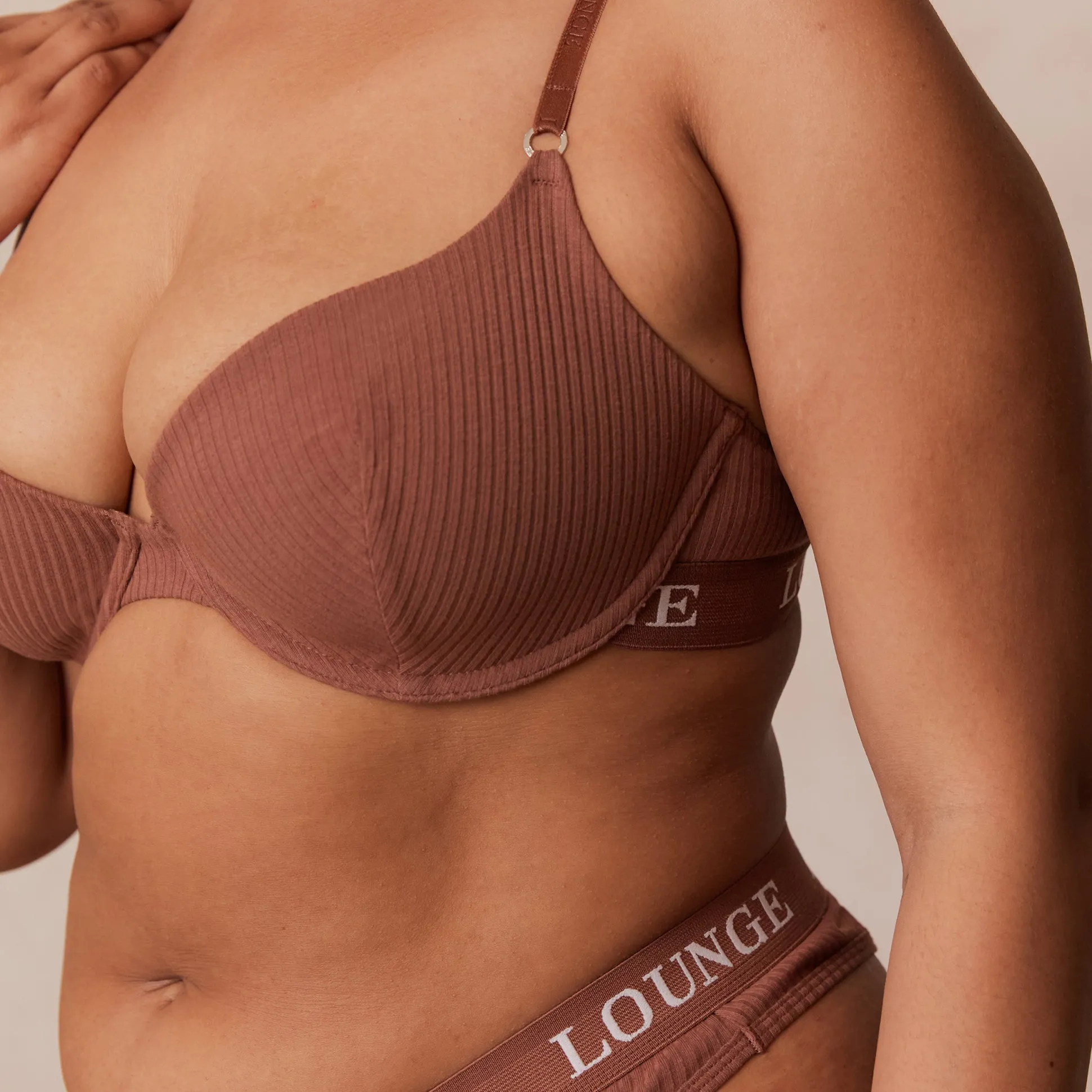 Ultra Comfort Ribbed T-Shirt Bra